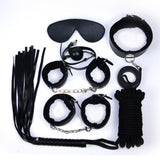 7pcs/set Sexy Lingerie PU Leather Sex Bondage Set