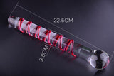 Sextoy Huge Glass Butt Plug Big Dildo Analplug Ass Massage