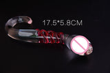 Sextoy Huge Glass Butt Plug Big Dildo Analplug Ass Massage