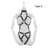Women Belts PU Leather Body Harness Slave Sex Bondage