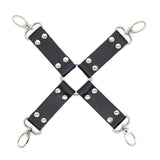 Bdsm Bondage Rope Plush Handcuffs Ankle Cuff Restraint Cross Bandage